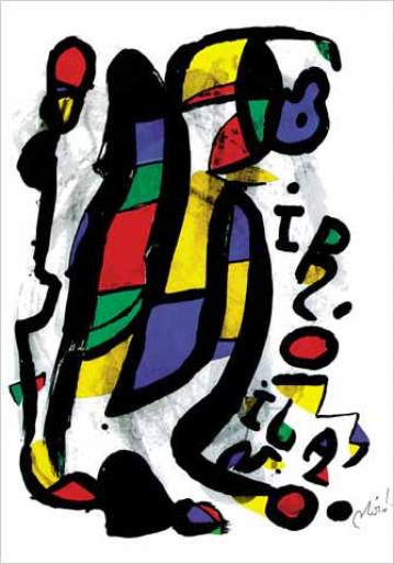 Joan Miro, Milano, 1981