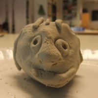 Making Faces, Part II: Clay Sculpture Heads (June 2012)