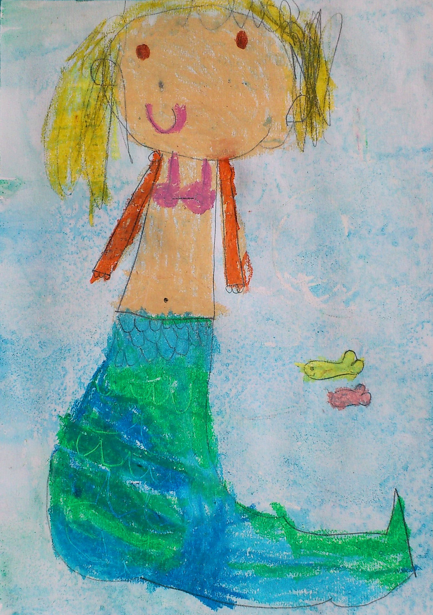 Child Drawing Life Under Sea Pencil Stock Illustration 52034080 |  Shutterstock